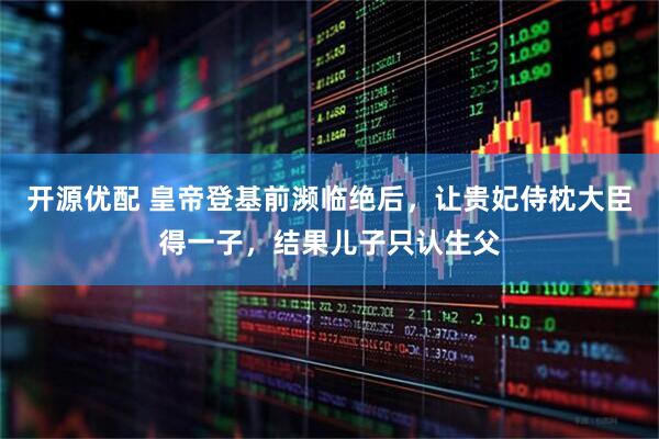 开源优配 皇帝登基前濒临绝后，让贵妃侍枕大臣得一子，结果儿子只认生父