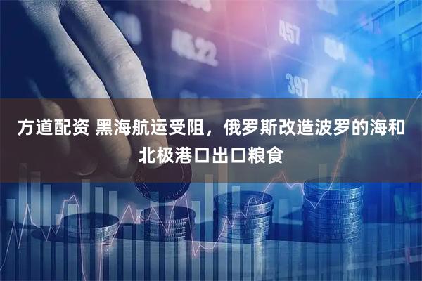 方道配资 黑海航运受阻，俄罗斯改造波罗的海和北极港口出口粮食